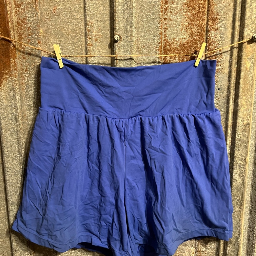 HALARA High Waist Blue Women's Shorts